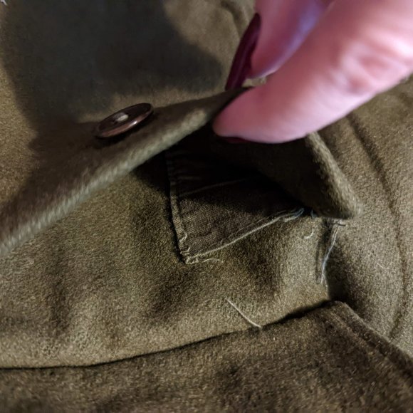 Vintage Army Wool Army Jacket - Picture 13 of 13